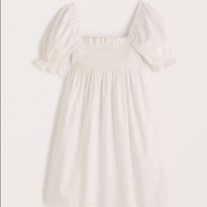 Baby doll Mini Dress White
